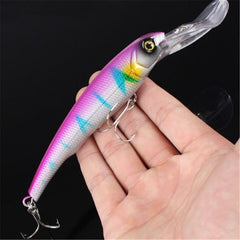 1PCS Hard Plastic Minnow Fishing Lure