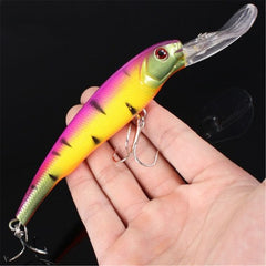 1PCS Hard Plastic Minnow Fishing Lure