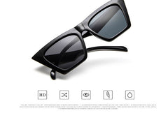 Plastic Vintage Luxury Sunglasses Women