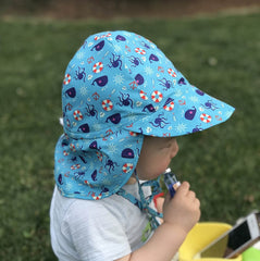 SPF 50+ Baby Sun Hat Adjustable Summer Baby Cap for Boys Travel Beach