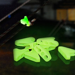 10pcs Reminder Luminous Rope Triangle Plastic Anti-Tip Practical Alert Camping Outdoor Tent