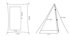 2 layer camping tent