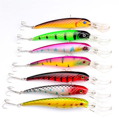 1PCS Hard Plastic Minnow Fishing Lure