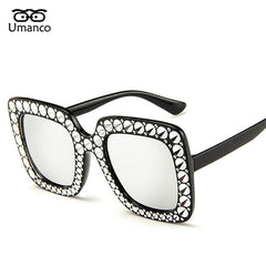 Sunglasses Women Big Square Eyewear Female