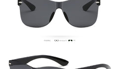 One-piece Cat Eye Sunglasses Women/Men