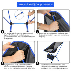 Foldable Camping Chair Outdoor