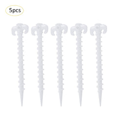 5pcs Luminous Camping Canopy Tent Ground Screw Pegs