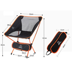 High Load Outdoor Camping Chair Portable