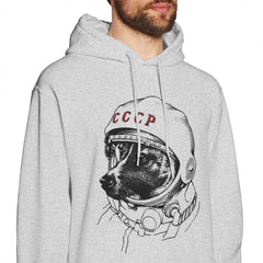 Men's CCCP Sweatshirt Rusia Laika Space Traveler