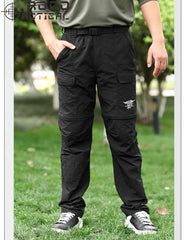 Mens Fast Dry Zip Off Hiking Pants