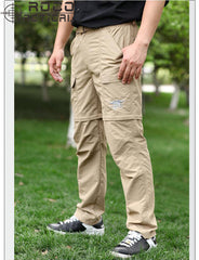 Mens Fast Dry Zip Off Hiking Pants