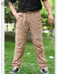 Mens Fast Dry Zip Off Hiking Pants