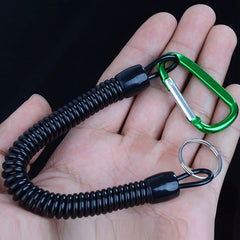 Tactical Retractable Plastic Spring Elastic Rope Security Gear Tool