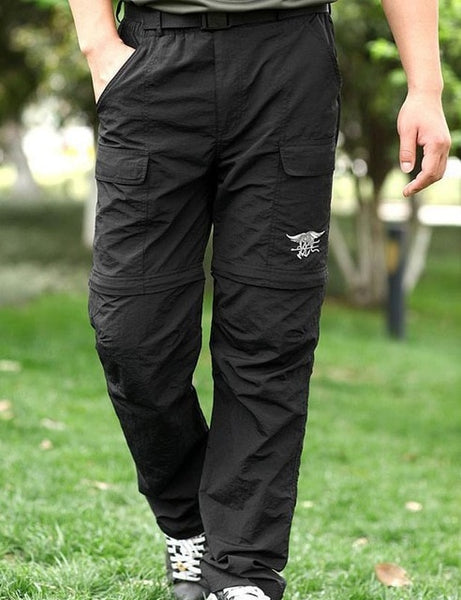 Mens Fast Dry Zip Off Hiking Pants