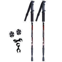 2Pcs/lot Anti Shock Nordic Walking Sticks