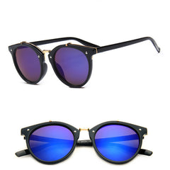 Vintage Rivets Women Sunglasses