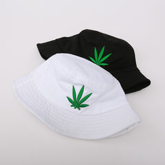 Men Women Maple Leaf Bucket Hat