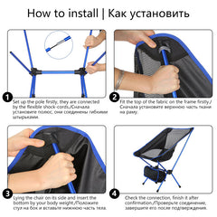 Portable Camping Chair Seat