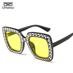 Sunglasses Women Big Square Eyewear Female