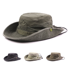 New Cotton Summer Spring men's Bucket Hats