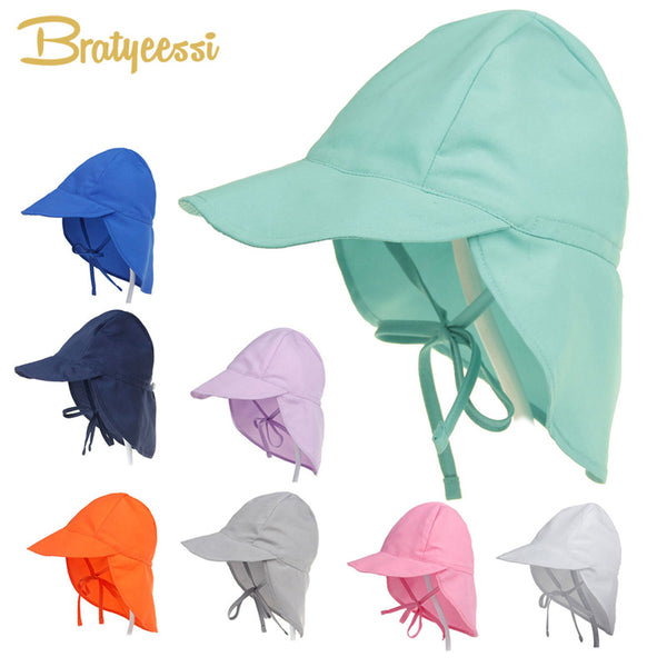 SPF 50+ Baby Sun Hat Adjustable Summer Baby Cap for Boys Travel Beach