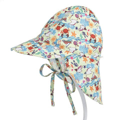 SPF 50+ Baby Sun Hat Adjustable Summer Baby Cap for Boys Travel Beach