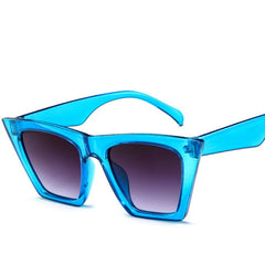 Plastic Vintage Luxury Sunglasses Women