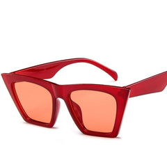 Plastic Vintage Luxury Sunglasses Women