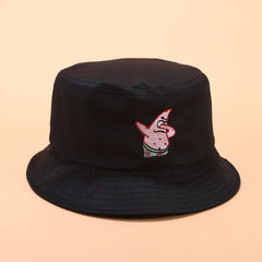 Embroidered fisherman hat tide men