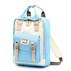 New Women Backpack Waterproof Canvas Travel Backpack Laptop Rucksack Female Teenagers Girls Shoulder Bag Bagpack Female Mochila