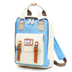New Women Backpack Waterproof Canvas Travel Backpack Laptop Rucksack Female Teenagers Girls Shoulder Bag Bagpack Female Mochila