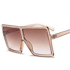 Sunglasses Women Brand Designer Big Frame Square Sunglasses